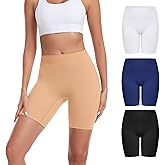 ForeverShaper Slip Shorts for Under Dresses Women Seamless Smooth Anti Chafing Workout Yoga Bike Short Boyshorts