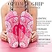 Ellaste Toeless Yoga Socks – Non Slip Open Toe Sock with Anti Skid Grip for Yoga Pilates Barre: for Women Girl Men Boys(Black, Small/Medium (Women 5.5-8.5 / Men 4.5-7.5))
