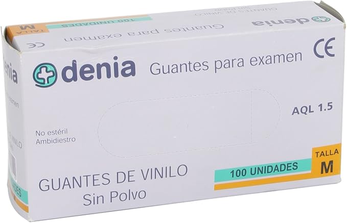 Carpriss 71729993 Guantes Vinilo Desechable Sin Polvo Caja 100Ud.: Amazon.es: Coche y moto