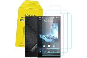 Covthch 3 Pack for JadeAudio/FiiO JM21 Screen Protector, HD Clear Anti-fingerprint Anti-Scratch Case-Friendly Soft TPU Screen