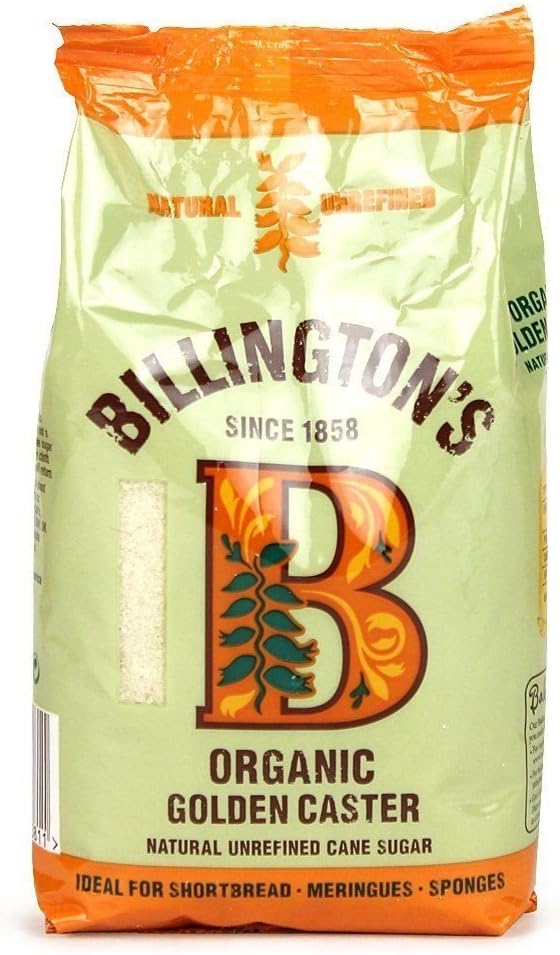 Billingtons Organic Golden Caster Sugar 500g (Pack of 3) Amazon.co.uk