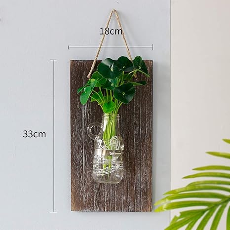 Amazon Co Jp 人造植物 おしゃれ 水植物 壁掛け植物 壁装飾物 植木鉢 観葉植物 花瓶 中庭植物 屋外装飾ガーデンパーティー 家庭装飾品 C 緑植物二束 Home Kitchen
