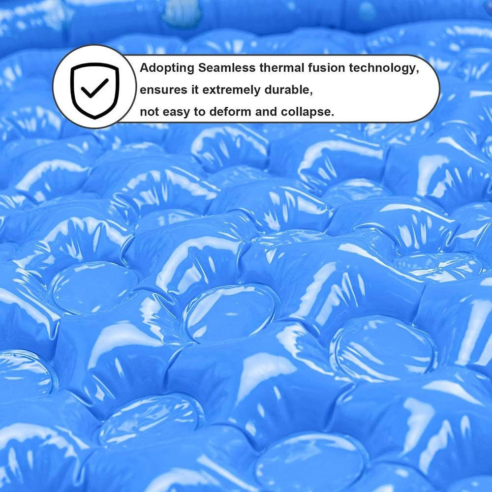 VIVI MAO Garden Round Inflatable Baby Swimming Pool, Portable Inflatable Child/Children Little Pump Pool,Kiddie Paddling Pool Indoor&Outdoor Toddler Water Game Play Center for Kids/Girl/Boy: Toys & Games