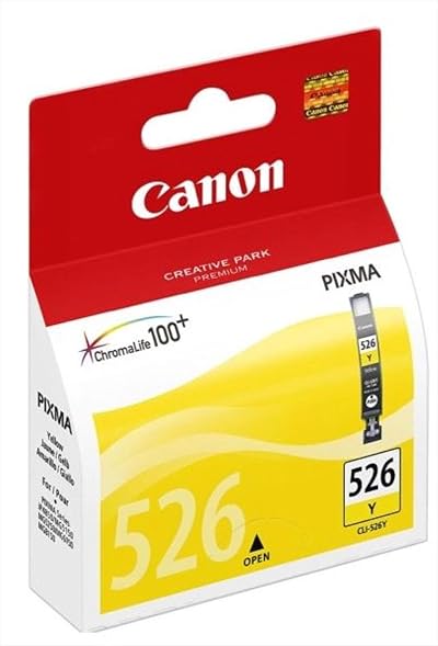 Canon CLI-526Y Yellow Ink Tank Cartridge for PIXMA iP4850 MG5150 MX885