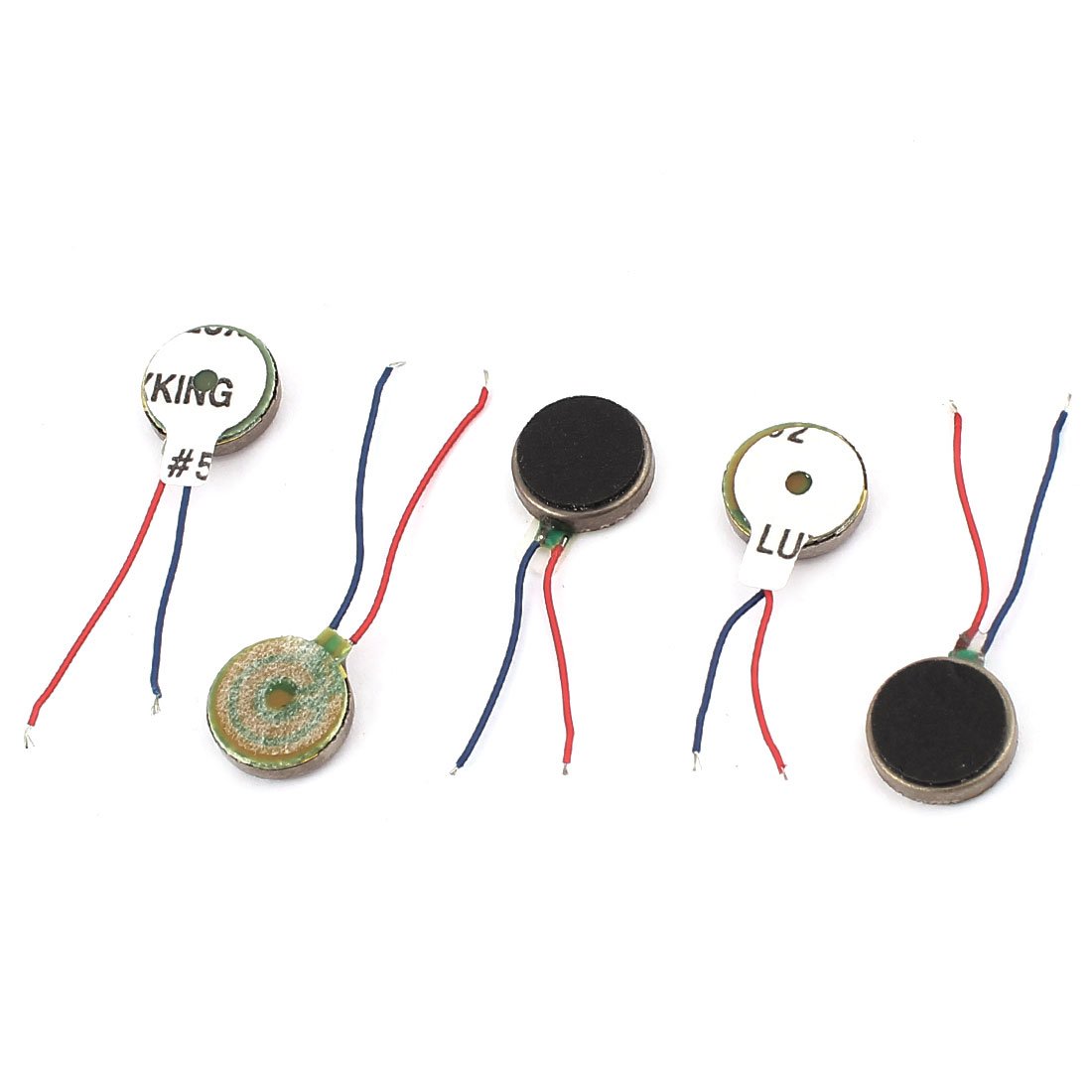 sourcingmap 5Pcs DC 1.5V-3V 10x2.7mm Brushless Micro Vibration Motor for Cellphone