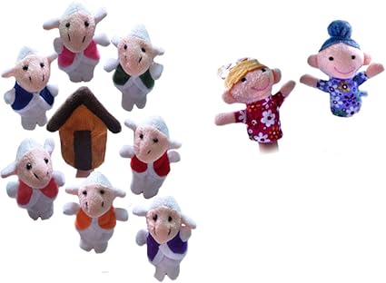 nursery rhyme puppets
