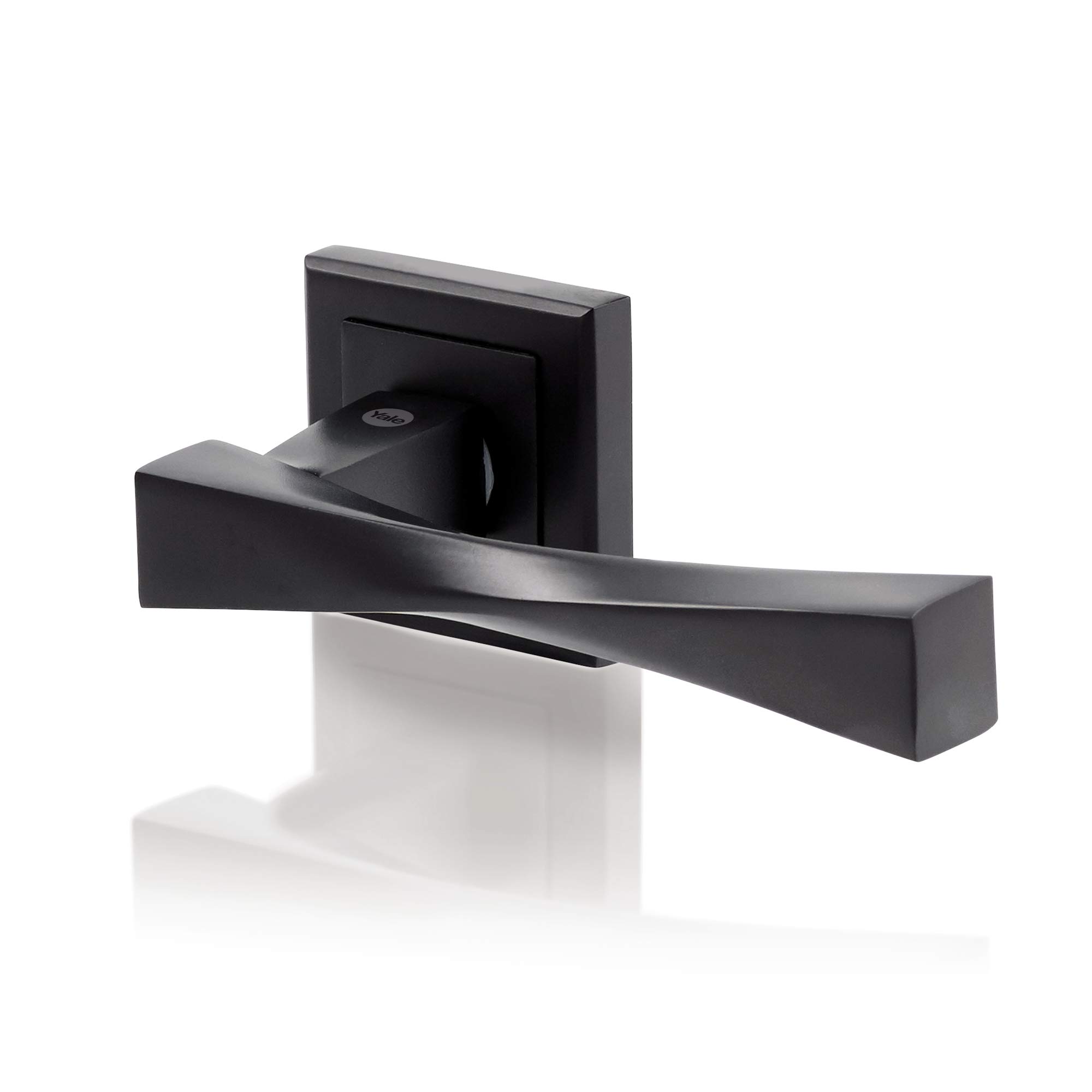 Yale Verona Series 35-ZR-8x8-A001-KT-56-11 Room Handle with Rosette Matt Black with Parts