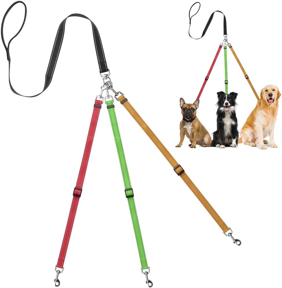 Triple dog leash coupler Clearance
