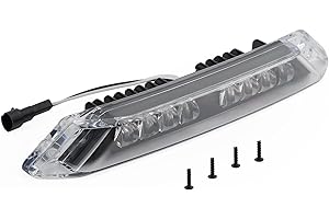 Areyourshop LED 219400991 Front Bumper Lamp Auxiliary Light for Can-Am Spyder RT 2020 2021 2022 2023+ LED Auxiliary Light