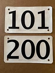 BlueFootedTiming Race Numbers Official Competitor