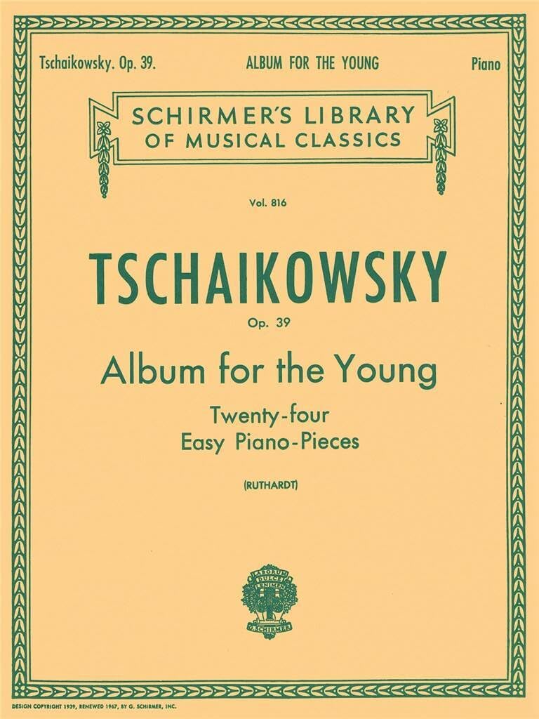 Album for the Young (24 Easy Pieces), Op. 39: Schirmer Library of Classics Volume 816 Piano Solo