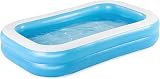 Bestway Family Paddling Pool 778L 2.62m x 1.75m x 51cm Outdoor Garden view 1