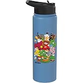 Angry Birds Piggy &amp; Bird Pile Stainless Steel Insulated Water Bottle