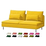 Custom Made Soderhamn Couch Velvet Replacement