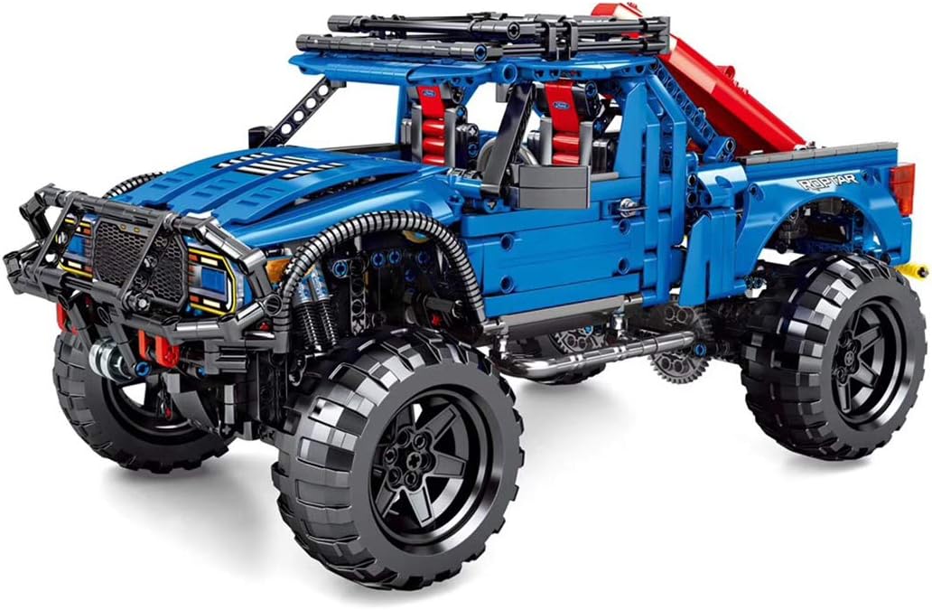 DUS 1630Pcs MOC Technic Sports Car Off-road Vehicle Building Kit Construction Model for Adults Kids