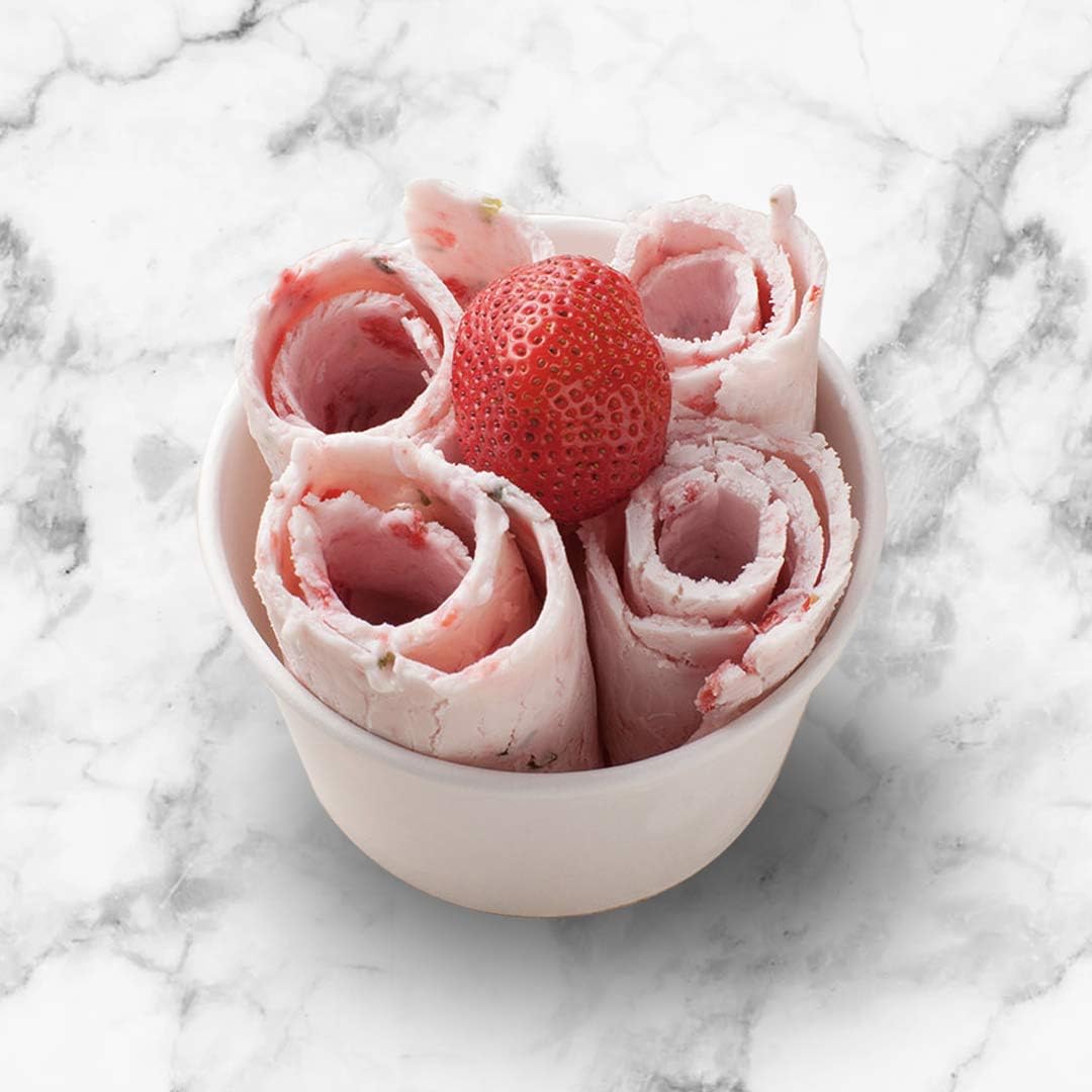 Whynter ICR-300SS Máquina para hacer helados enrollados de acero inoxidable de 0,5 cuartos con compresor