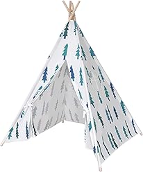 Mechhre Tipi Spielzelt Fur Kinder Kinder Zelt Tipi Zelt Kinderzimmer Spielzelt Junge Madchen Indianer Segeltuch Kinderzelt