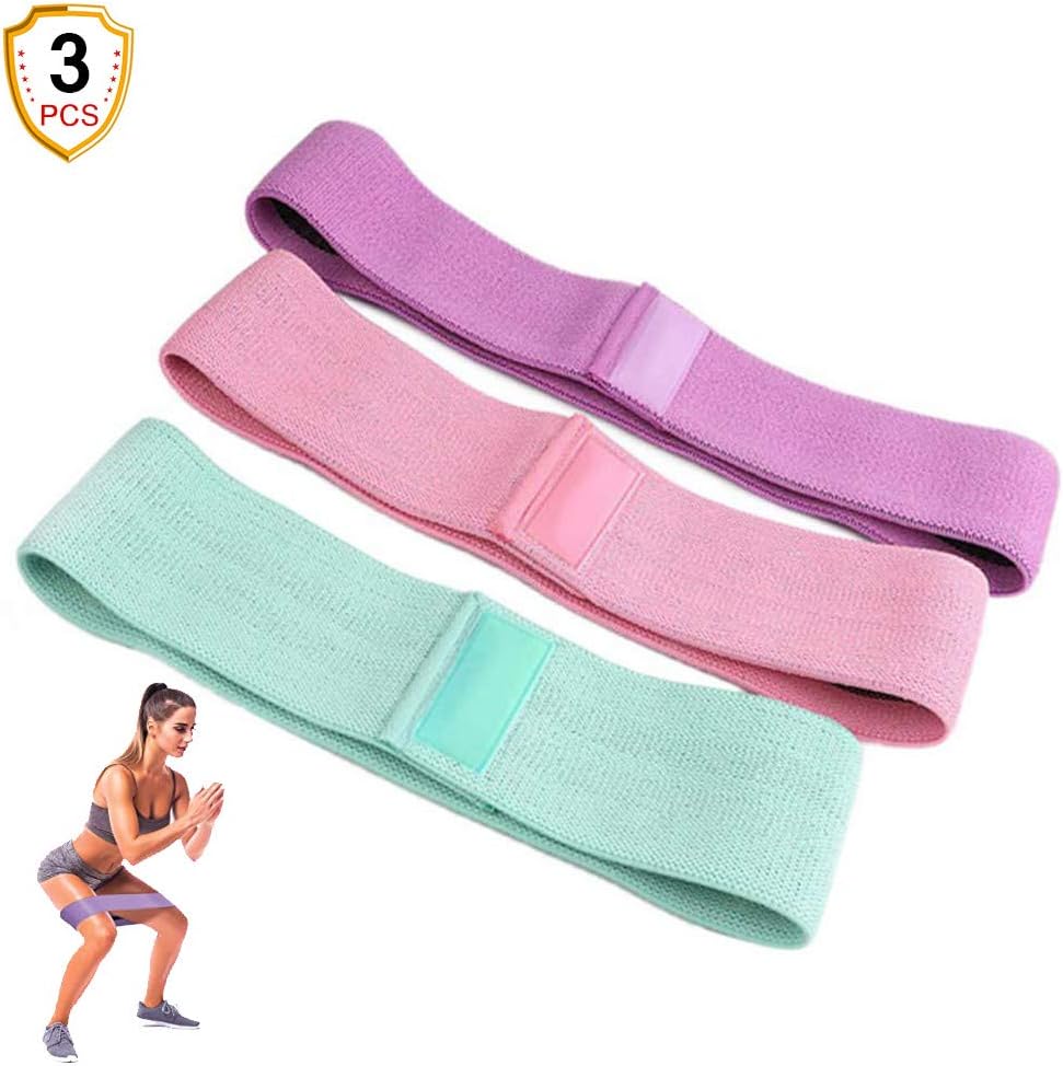 Hip Bands Resistance Exercise Bands Exercise Loop Band Booty Resistance Bands for Squats, Legs, Butt, Thigh and Hip Workout