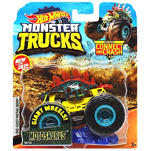 hot wheels monster truck connect and crash