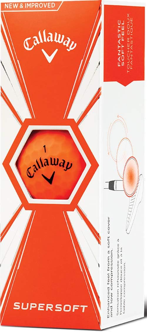 callaway orange supersoft golf balls
