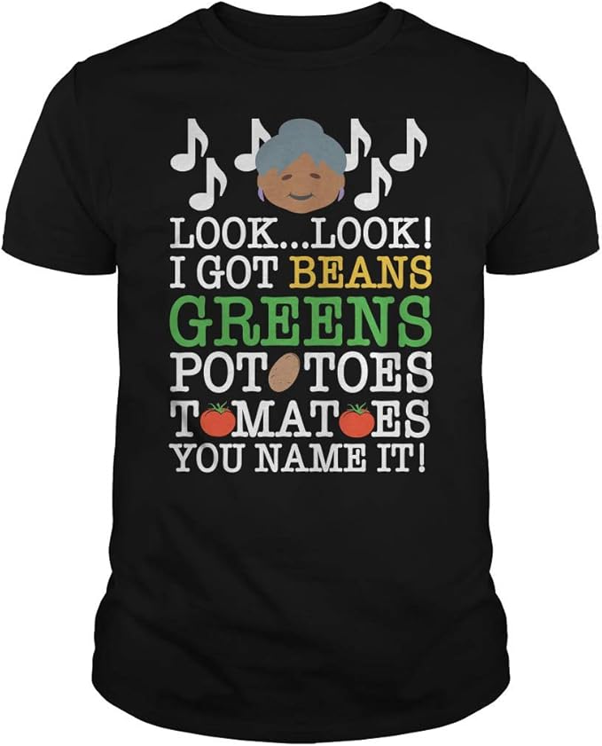 I Got Jeans Beans Potatoes Tomatoes