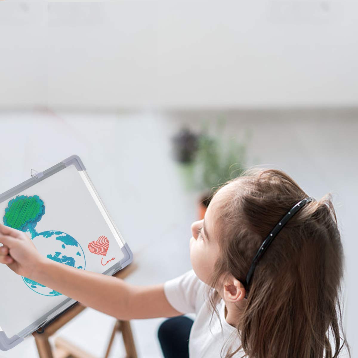 Small Dry Erase White Board, Yushoo 16\