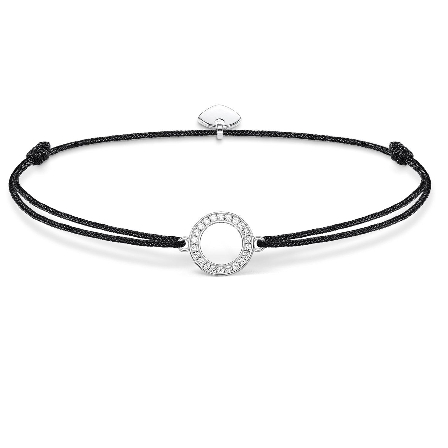 Thomas Sabo Women Bracelet Little Secret Circle Zirconia 925 Sterling Silver LS010-401-11-L20v — image 1