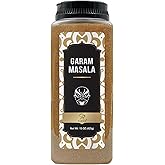 Soeos Garam Masala, 15 oz (425g), Garam Masala Powder, Indian 8-Spice Blend, Salt-No, Vegan, No Colors, Gluten Friendly, Non-GMO, Masala Seasoning, Garam Masala Bulk