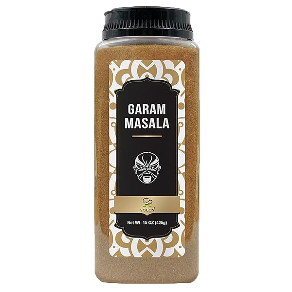 SOEOS GARAM MASALA, 15 OZ (425G), GARAM MASALA...
