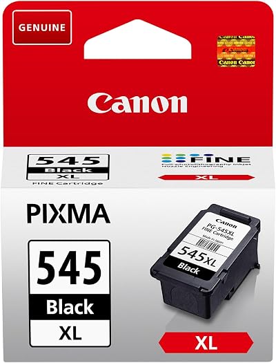 Canon PG-545XL Black Ink Cartridge High Yield Genuine Ink