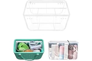 AVAKOT Clear Beach Bag Organizer Original Accessories for Bogg Bag X Large Storage Bag Suitable for BOGG BAG Organizing Your Bag and Divide Space, White