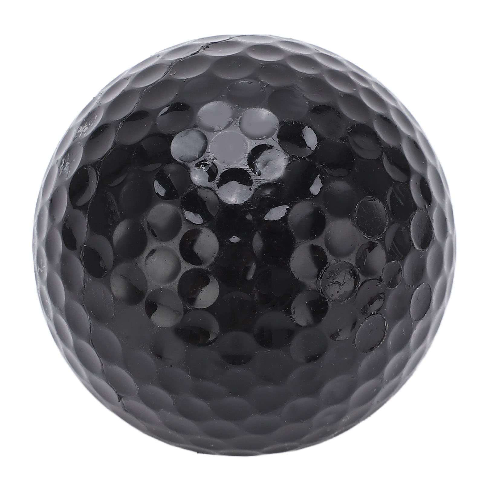 AUHX 2 Layers Floating Golf Ball, Cold Resistance Unsinkable Unique Golf Floating Ball Durable for Outdoor(Black)