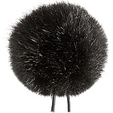 Bubblebee Industries The Windbubble Lavalier Windscreen, Black, Size 2 (5-8mm) - Reduces Wind Noise - Compatible with DPA 4060, Sennheiser MKE 2, Rode Lavalier GO