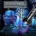 UV Blacklight Flashlight, Ka June Upgraded 395nm 100 Led Ultraviolet Flashlight Professional Pet Urine Stains Detector for Dog/Cat, Scorpions Hunting, UV Light for Home & Hotel Inspection