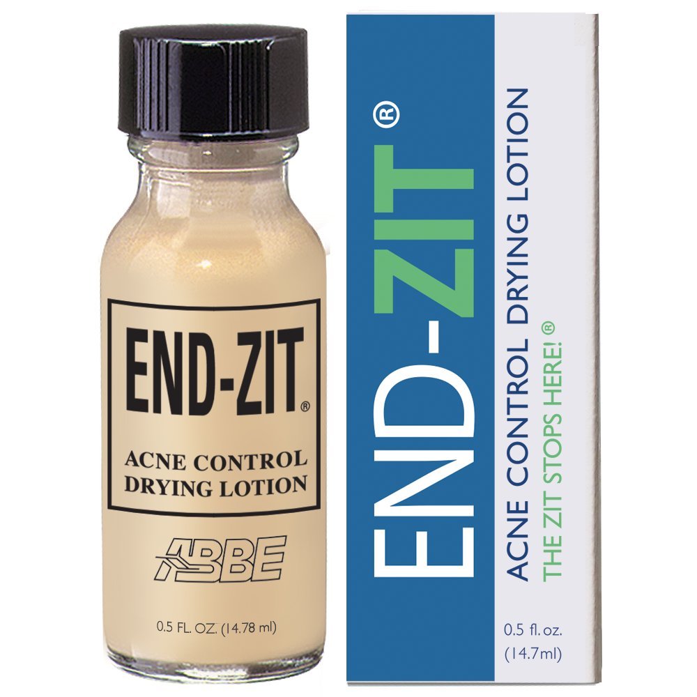 End-zit Acne Control Drying Lotion (Light/Medium), 0.5 Ounce