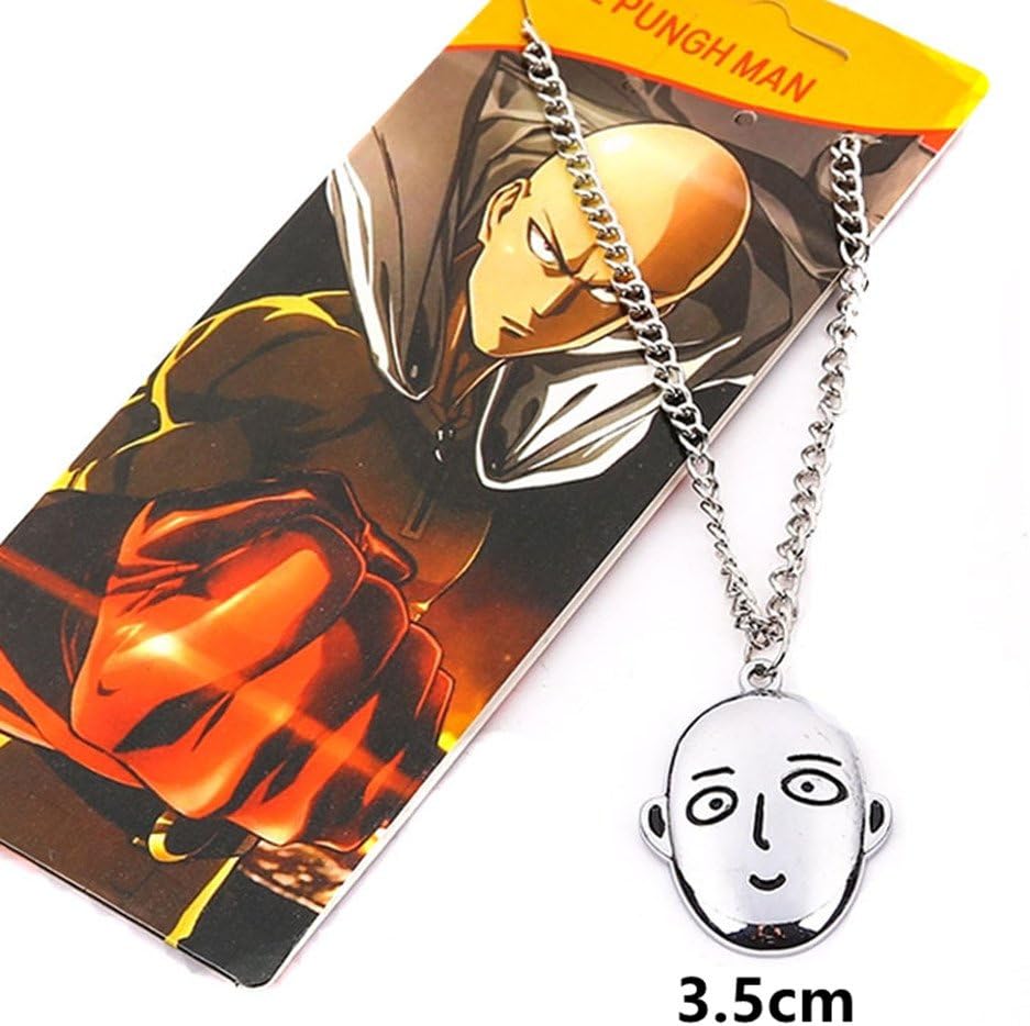 Smart Rabbit New Arrival Anime One Punch Man Saitama Pendant Necklace Chain Cosplay Fans Gift