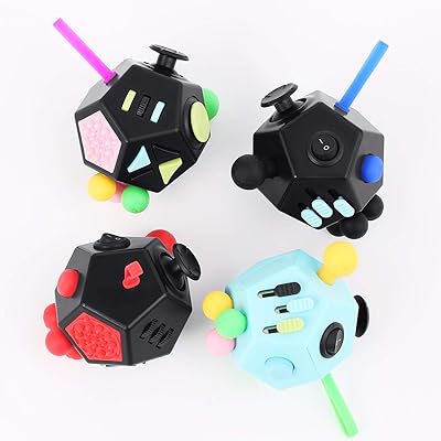 Buy Fidget Dodecagon 12 Side Fidget Cube Relieves Stress And Anxiety Anti Depression Cube For Children And Adults With Adhd Add Ocd Autism Blue Sky Online In South Africa B06zyy3z3s