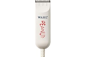 Wahl Professional Peanut Corded Trimmer - Compact, Lightweight Powerful Rotary Motor Grooming Tool, with 4 Trimming Guides and Accessories