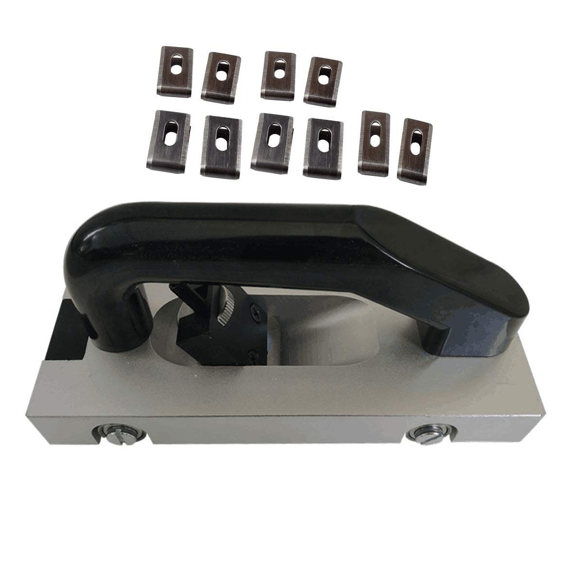 Photo 1 of VOTOER U-type Blade Wheeled Vinyl Groover Floor Grooving Slotting Pull Hand Flooring Tool Slotter PVC Vinyl Welding Plastic Welding Kit