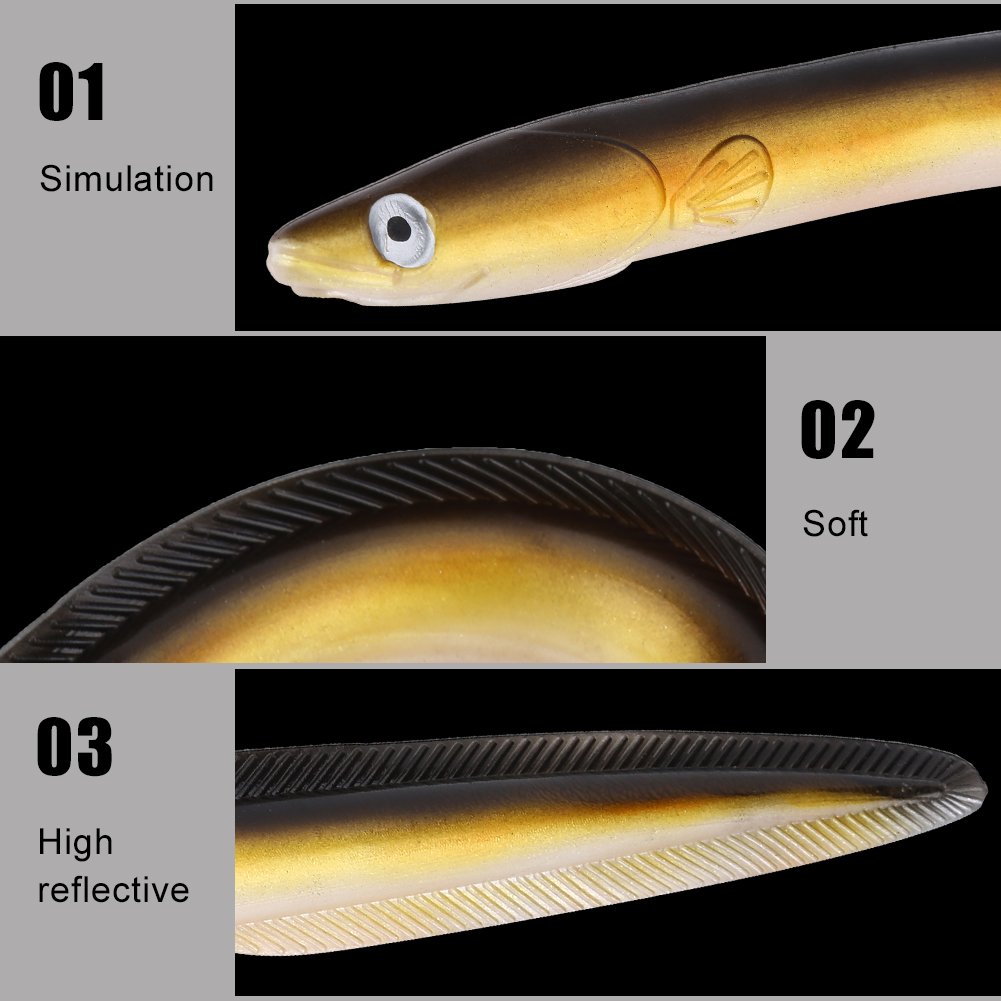 Cebo De Pesca De Anguila De Mar Artificial Suave Senuelos De Pesca Pesca Cebos Artificiales Cebos Y Aromas Cebo De Pesca De Anguila De Mar Artificial Suave Senuelos De Pesca Pesca Cebos Artificiales Cebos Y Aromas