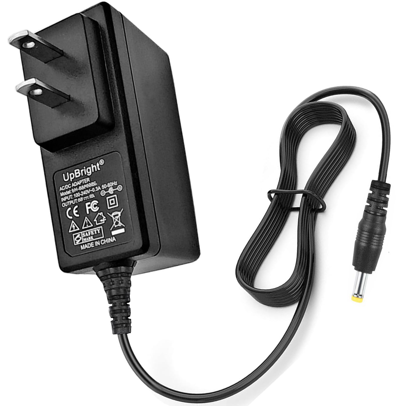 UpBright 9.5V AC/DC Adapter for Casio LK-130, LK-135, CTK-5200 & More Piano Keyboard Power Supply Cord