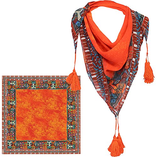 Laurel Burch Gatos Square Scarf (Multi)