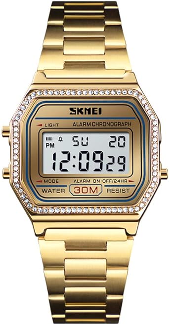feminine digital watch