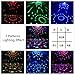 SUKY Disco Ball Disco Light 3w Party Lights led Music Atctivated Strobe Lights for Home Room Dance Parties DJ Lightshow for Birthday Club Karaoke Wedding Decorations