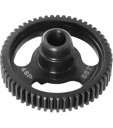 Amazon.com: Hot Racing STRF448 Speed Run Steel Spur Gear (48t 48p