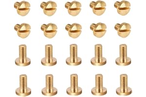 TUOREN Sax Saxophone Repair Screw 3mm 1/8 inch Durable Alto Sax Repair Maintenance Kit Woodwinds Instruments Repair Accessories 10 Large 10 Small