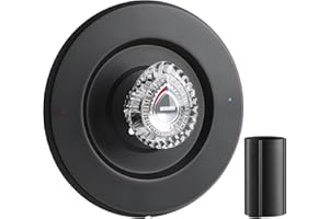 UCDETD Matte Black Shower Trim Kit, Compatible with Moen T470 31661SN Shower Trim Kit and Tub/Shower Trim, for Moen 1225 Trim Kit, Includes Escutcheon, Tubes, Shower Handle and Screws