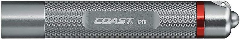 Coast G10 Inspection Pocket Light, Silver