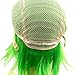 Modernfairy Hair Heat Resistant Synthetic Wigs Short Glueless Costume Wig Cosplay Party for Women Men Green
