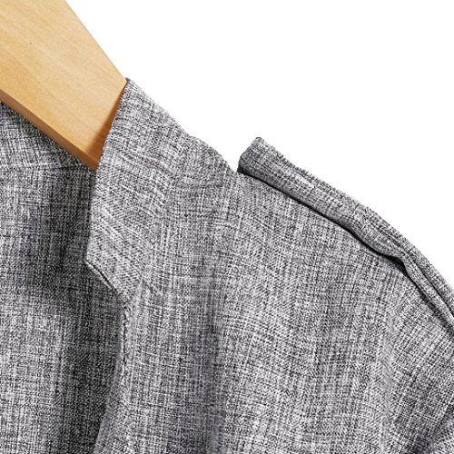 image for Tsmile Autumn Winter Womens Coat Waterfall Cardigan Open Front Trench 
